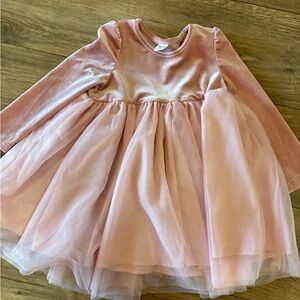 SHEIN Soft Pink Velvet Top